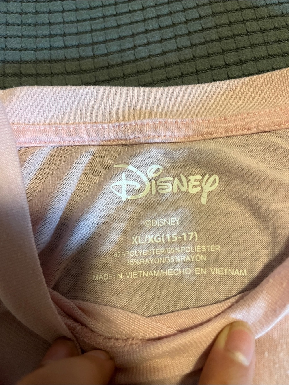 Disney Pink Mickey & Minnie Kissing Graphic Tee - Picture 3 of 4